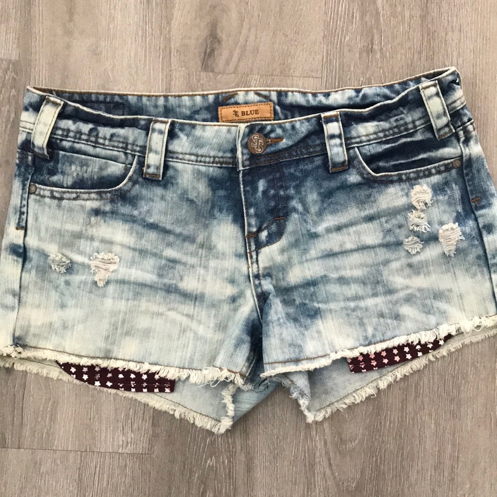 STS Blue denim shorts size 5